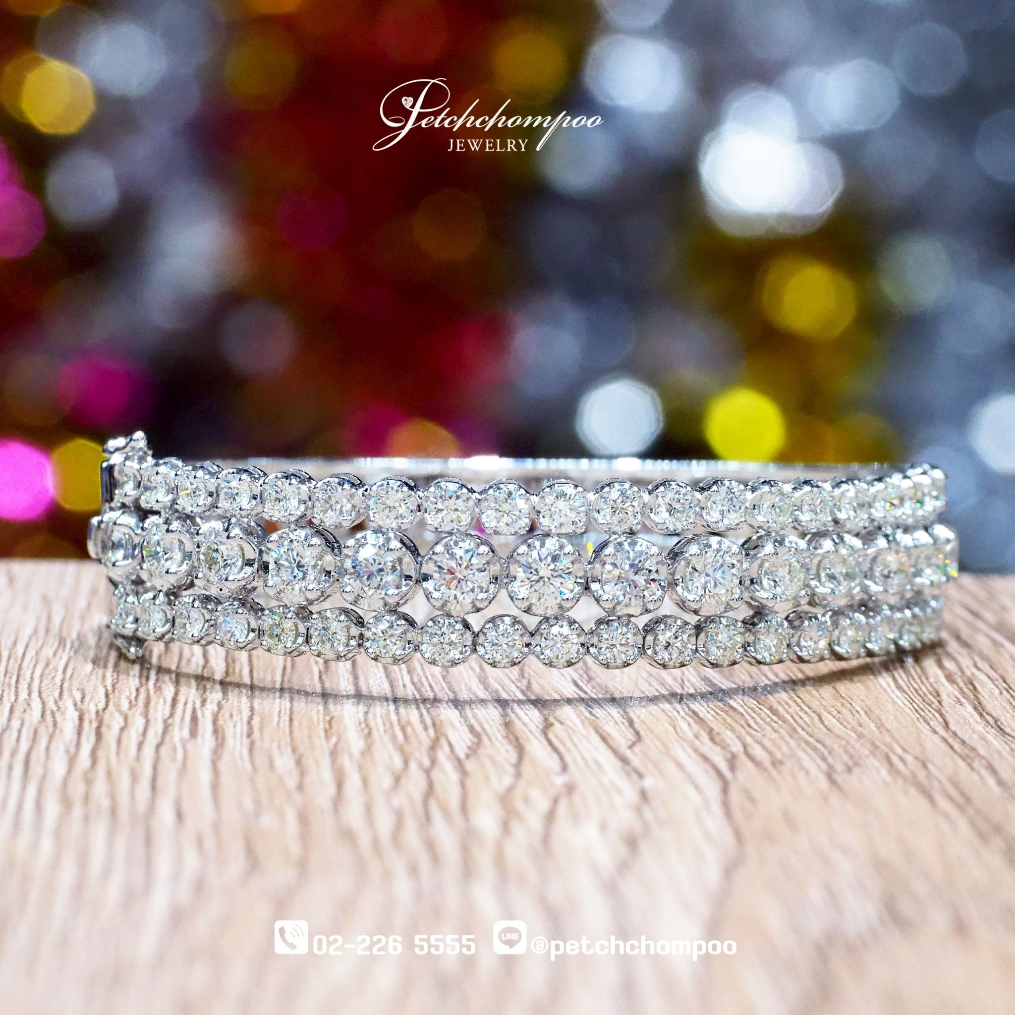 [26184] Radiant Rows™ Diamond Bracelet — 8.20 Carats of Brilliance  399,000 
