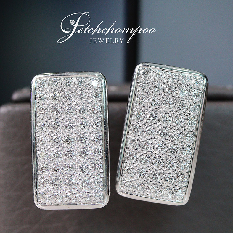 [022592] Diamond earrings Discount 69,000