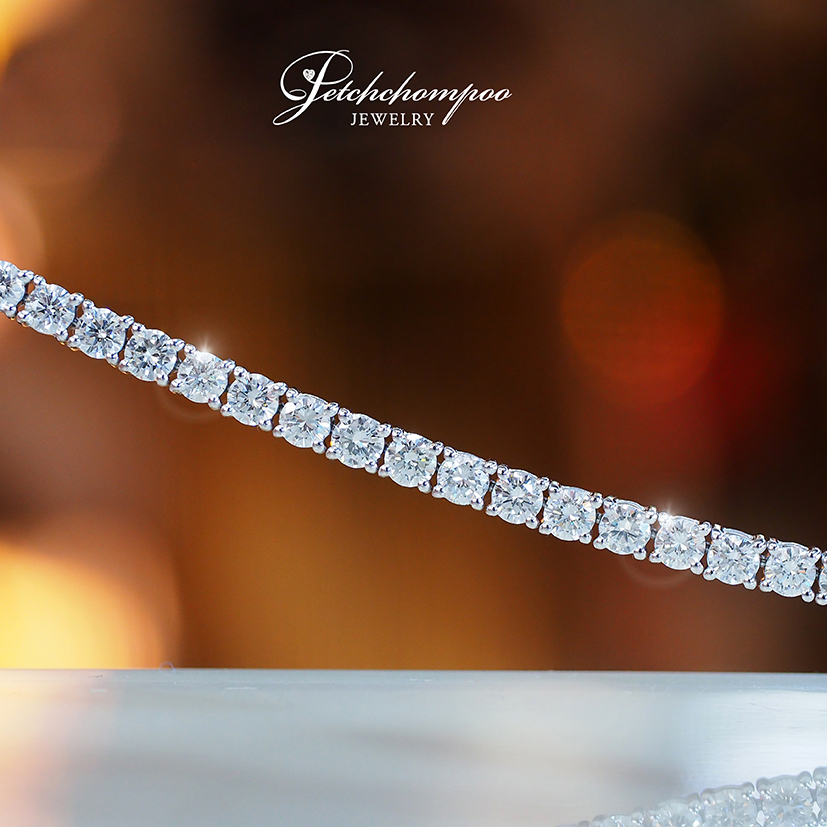 [27337] Bracelet with round diamonds Discount 359,000