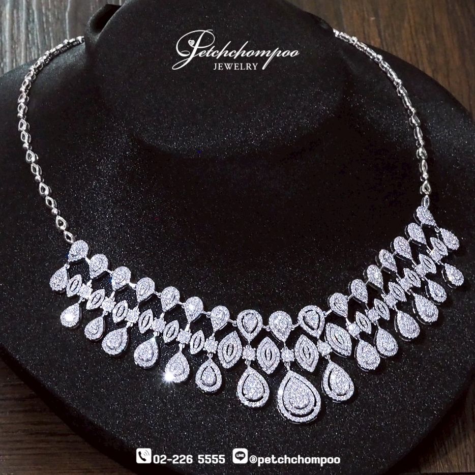 [27515] diamond necklace 7.64 carats  319,000 