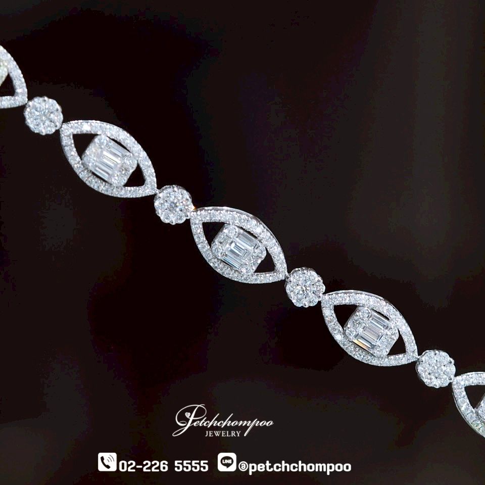 [020226] “Visionnaire™” Diamond Bracelet – 4.27 ct Cluster Cut Discount 159,000