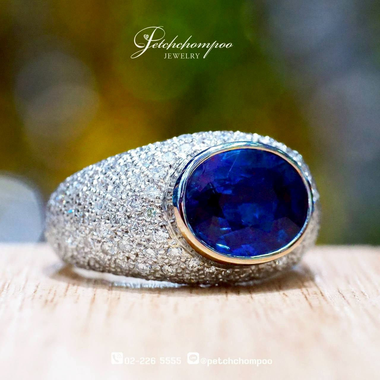 [30138] Color-Change Sapphire™ Ring – Violetish Blue to Purple, 5.07 ct  | GCI  199,000 