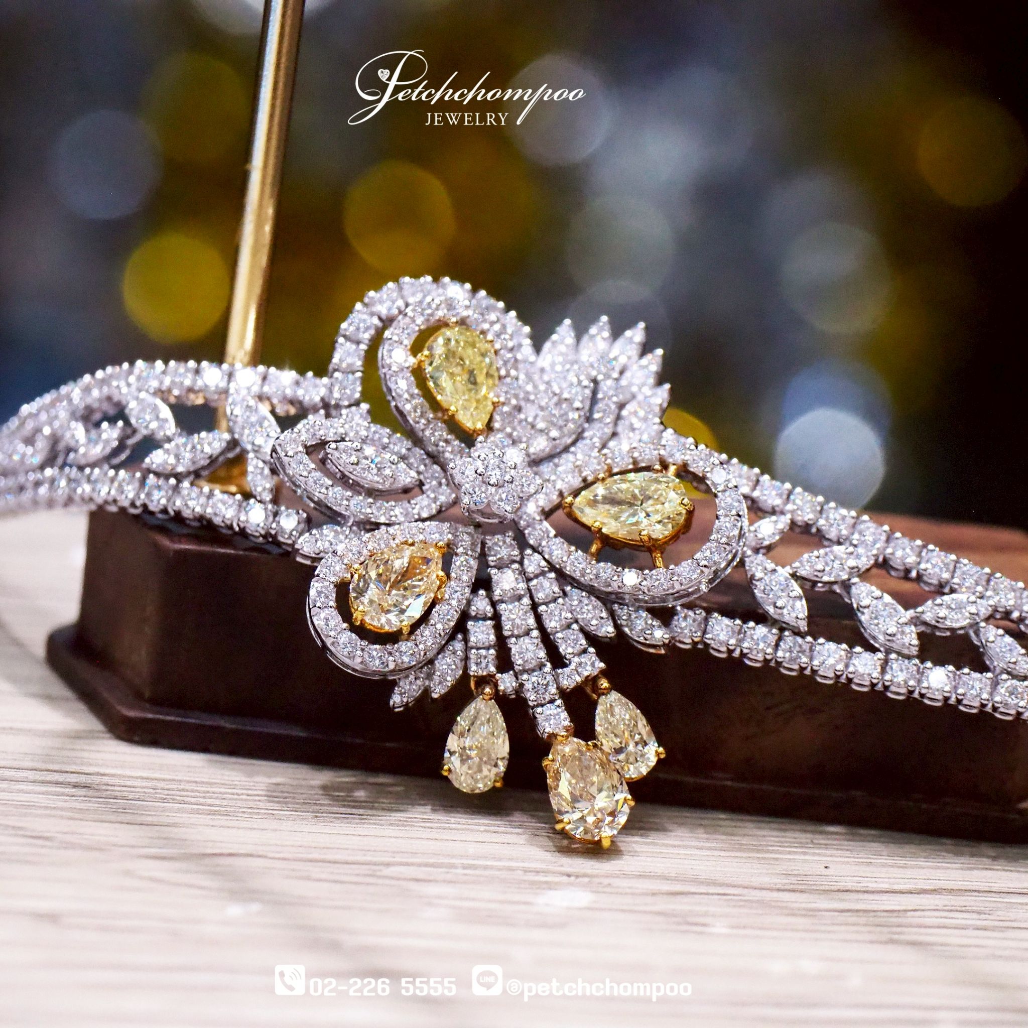[25801] Fancy Color Diamond Bracelet HKD  699,000 