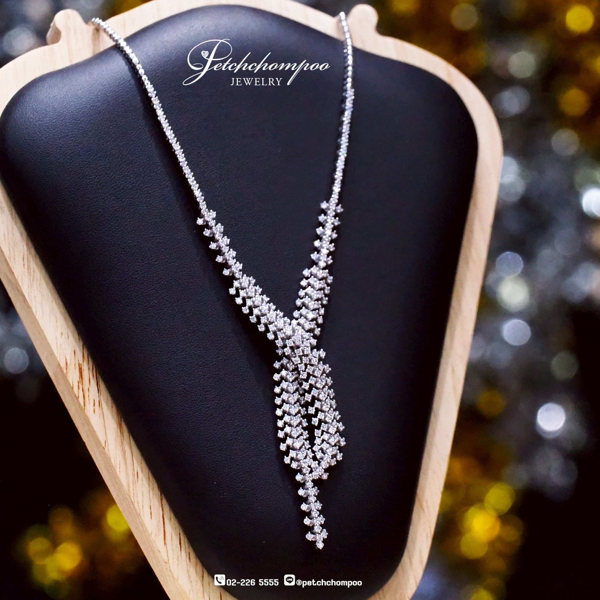 [024129] diamond necklace Discount 199,000
