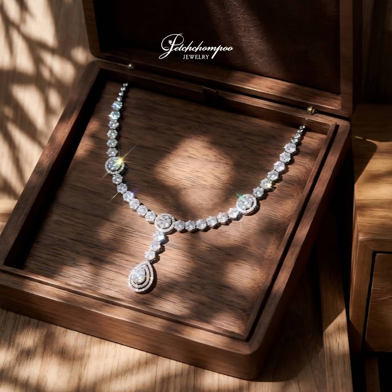 [023701] สร้อยคอเพชรระย้า  399,000 