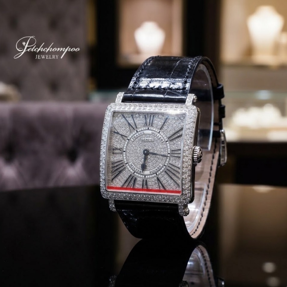 [30713] Frank muller master square ฝังเพชรแท้ After  129,000 