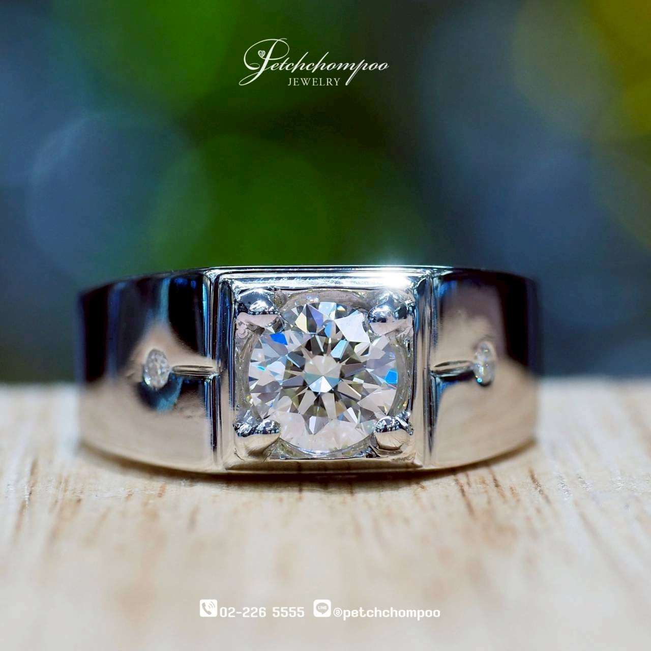 [30247] Regal Bold™ 1.03 Carat Men's Diamond Ring Discount 129,000