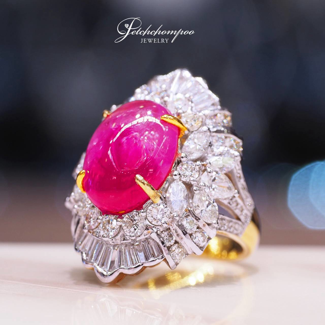 [31171] "Ruby Empress" Burmese Ruby Ring, 8.58 carats  | Emil  149,000 