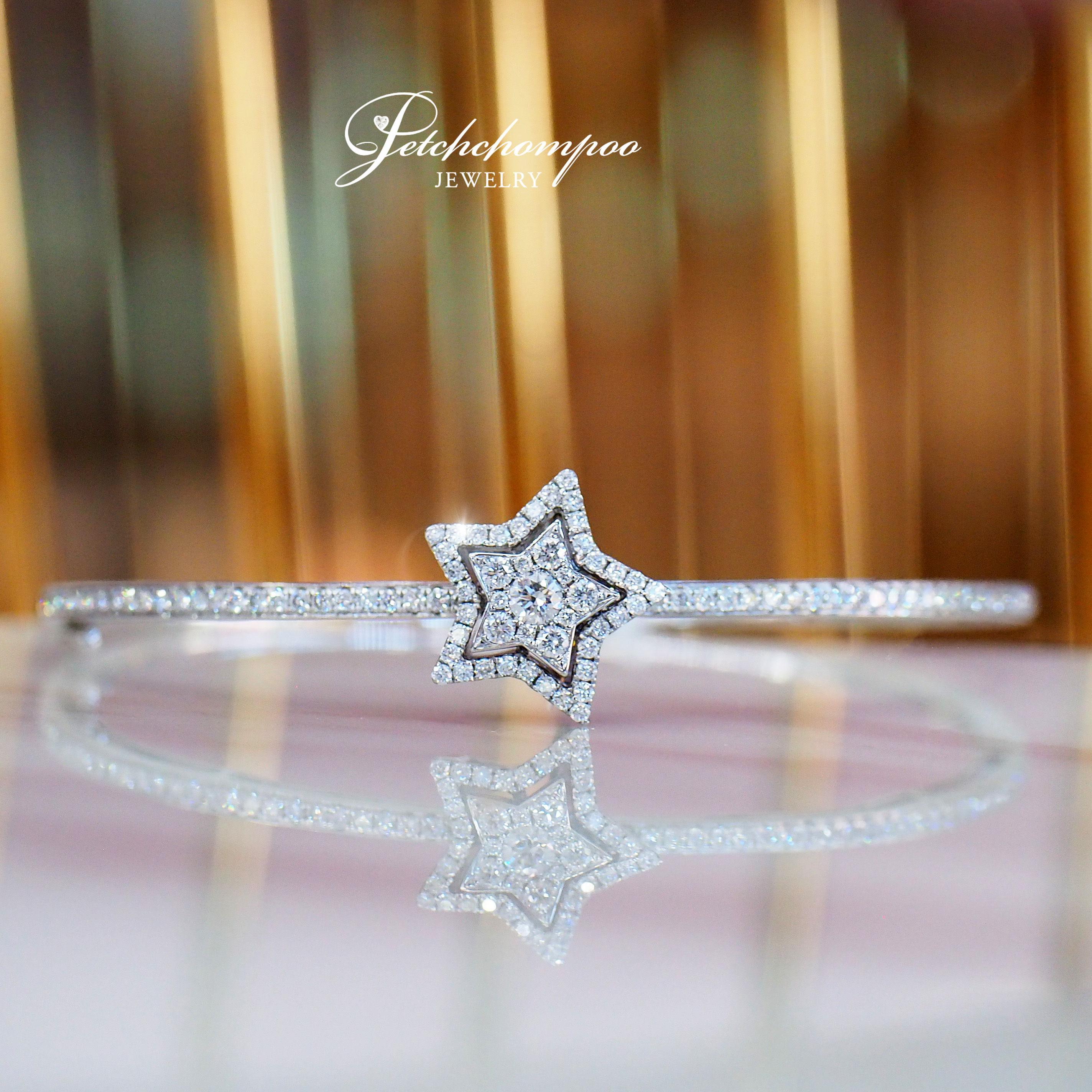 [022177] Star diamond Bangle Discount 79,000