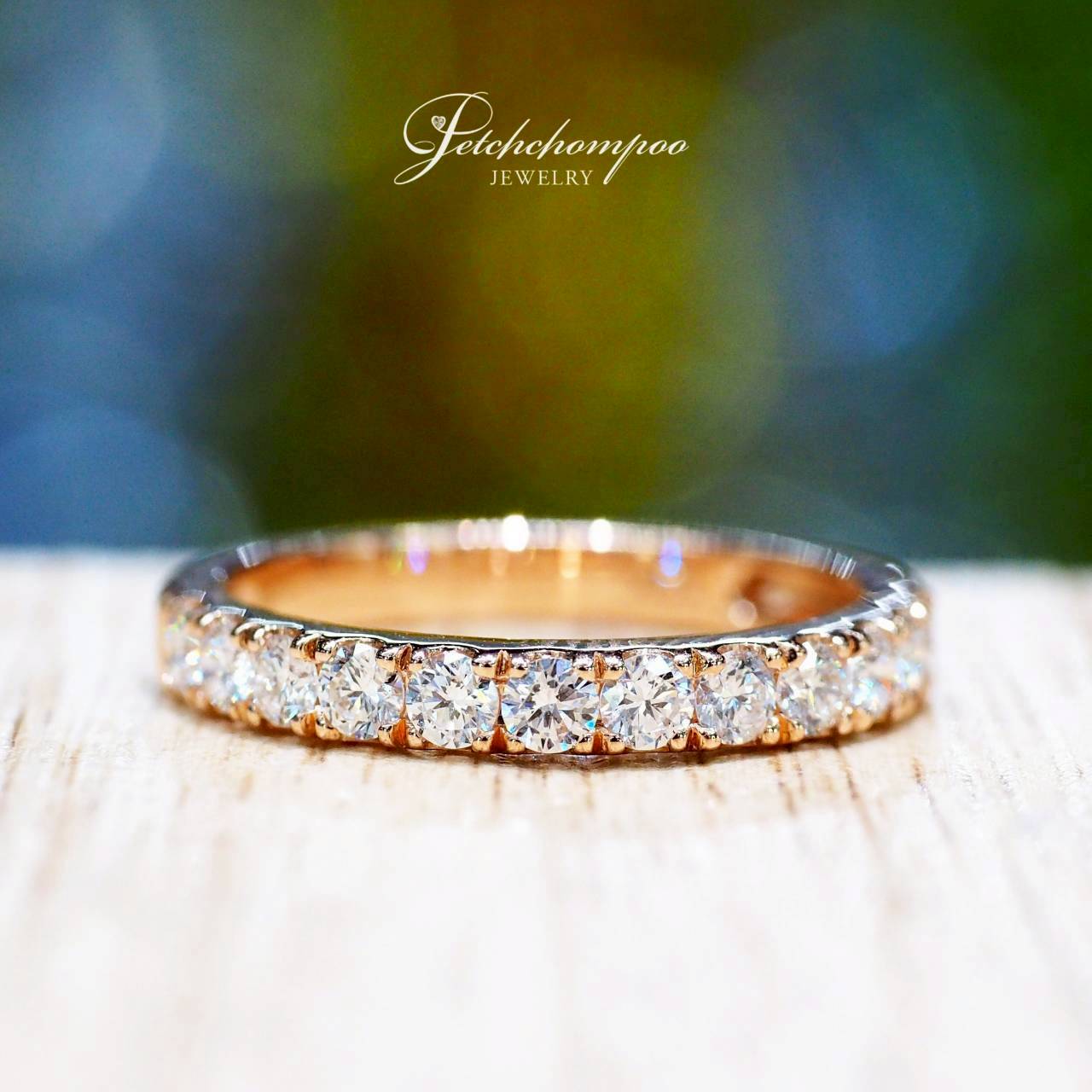 [30432] แหวนเพชรแถว Eternal Pink Glow™ 0.61 กะรัต  39,000 