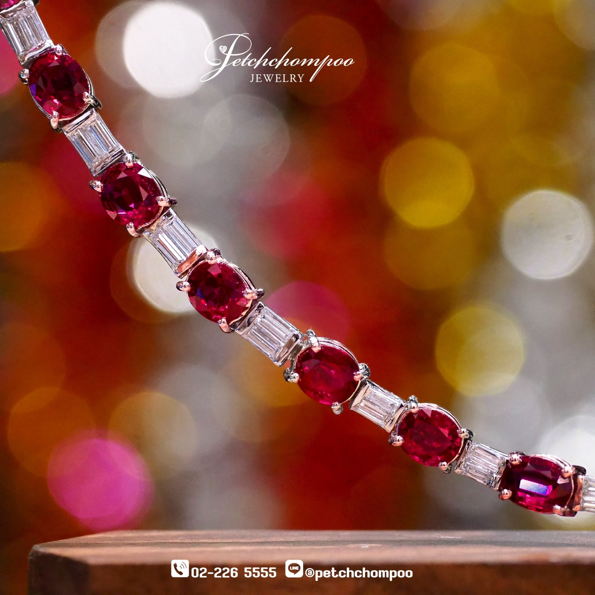 [29125] Ruby Streamline™ Bracelet — 6.80 Carats  69,000 