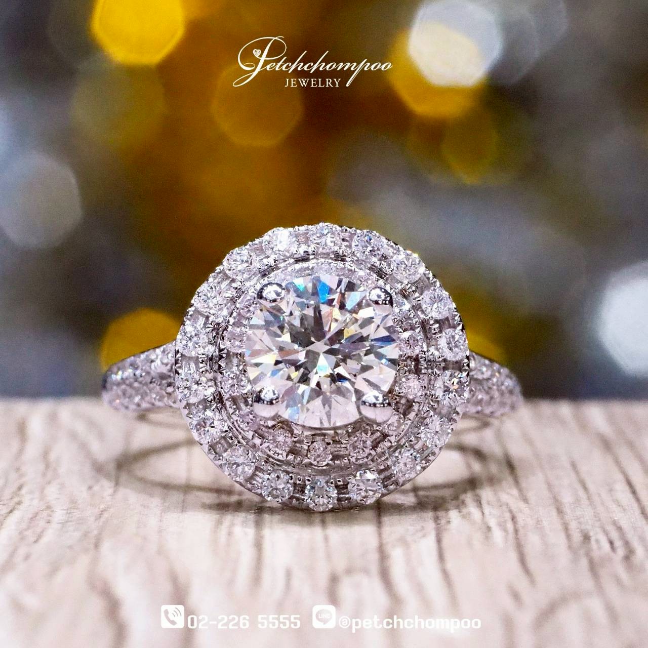 [27219] AIG certified diamond ring 1.12 carats Discount 189,000