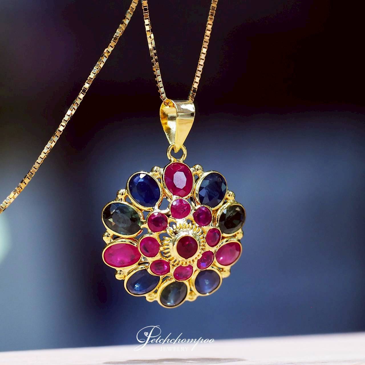 [30920] สร้อยพร้อมจี้หลากสี Imperial Harmony  อัญมณีสามราชันย์  29,000 