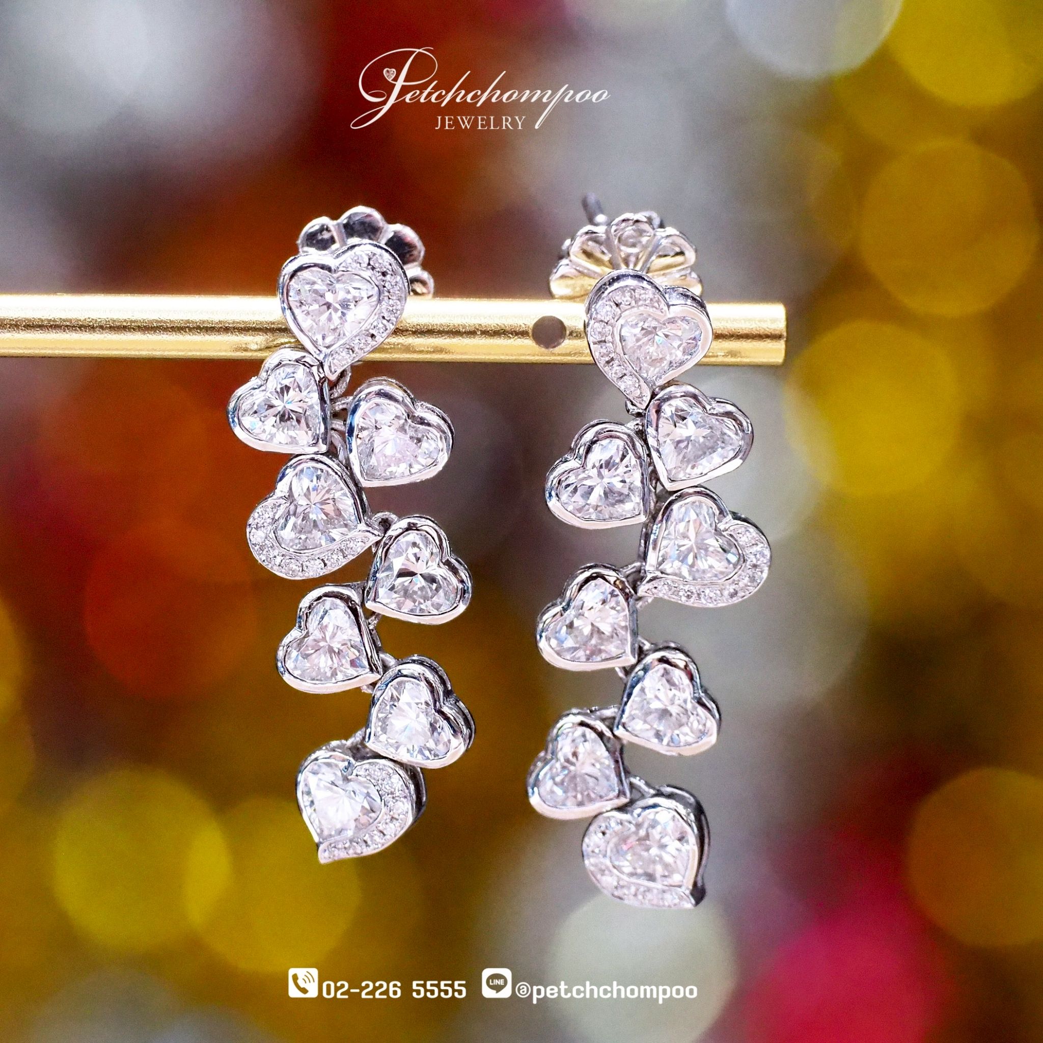 [26360] Heart Shape Diamond Earring  199,000 