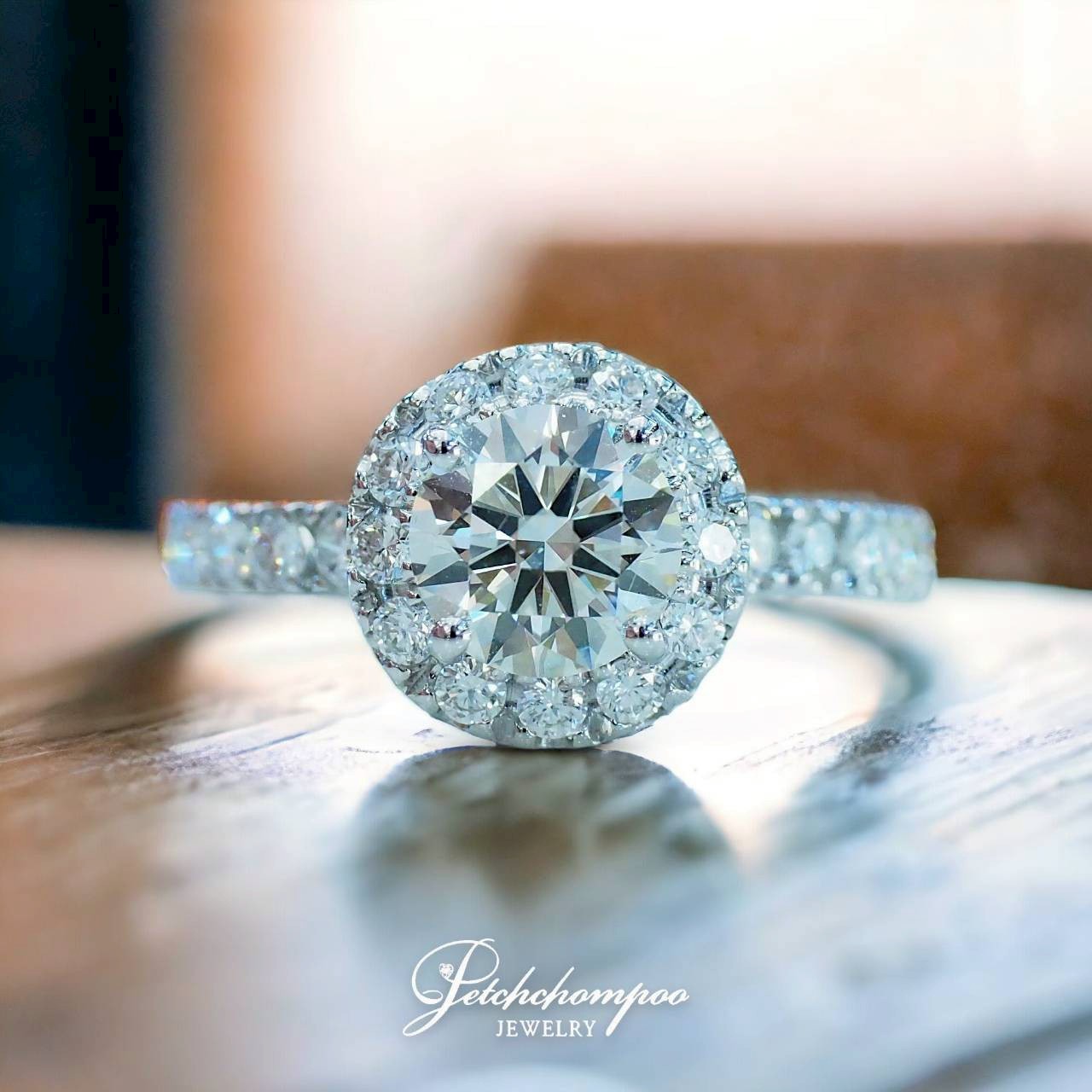 [28373] Brilliant Halo™ Diamond Ring – 1.00 Carats Discount 219,000