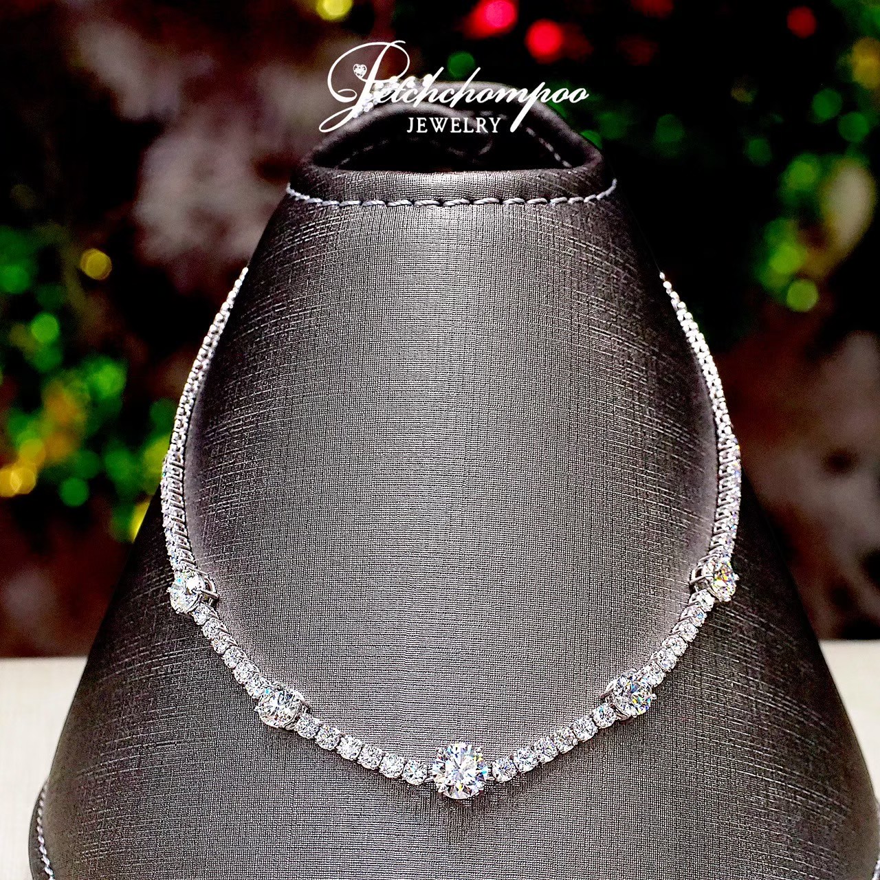 [29719] “Timeless Spark” Diamond Necklace – 9.16 Carats (GIA & HRD Triple Excellent) Discount 890,000
