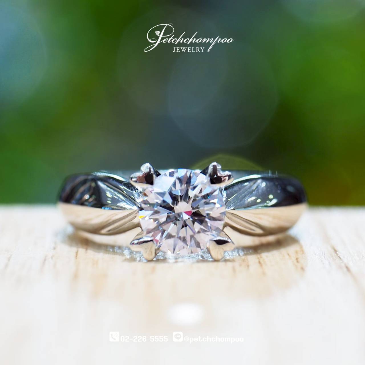 [30172] Solitaire Whisper™  1.01ct Round Brilliant Diamond Ring Discount 129,000