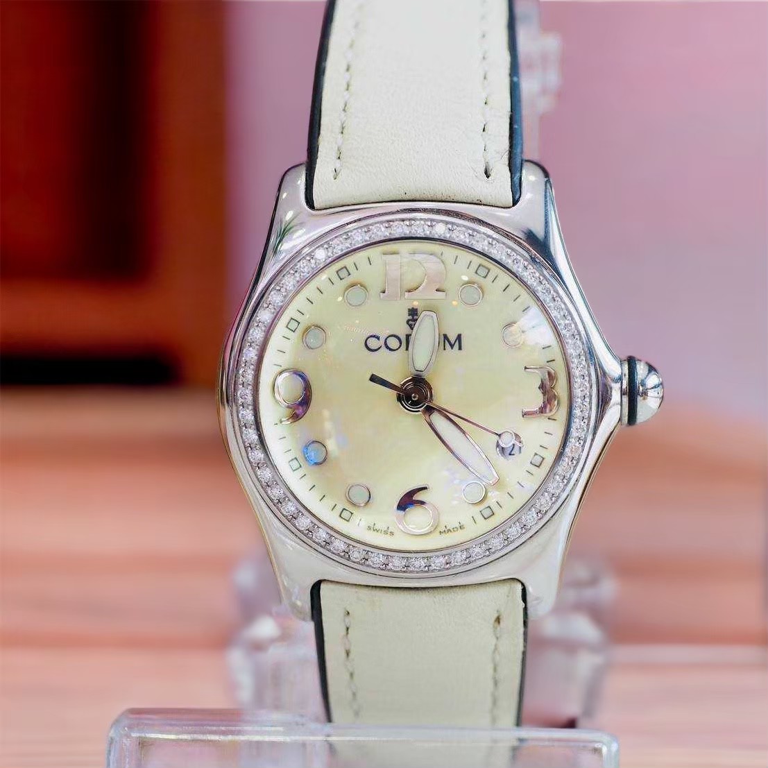 [26835] Corum bubble midsize 36mm ivory  69,000 