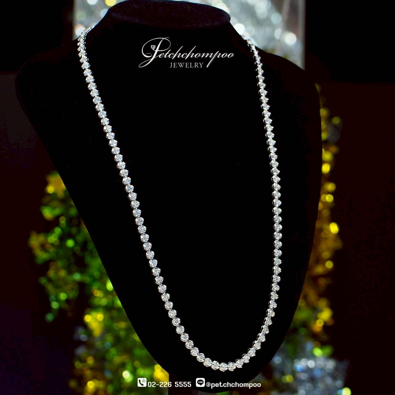 [30375] สร้อยคอเพชร Celestial Harmony™ 16.20 กะรัต  399,000 