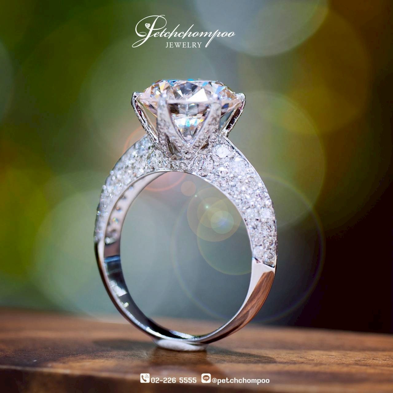 [29274] แหวนเพชร Celestial Crown™ 5 กะรัต สง่างามเหนือกาลเวลา | H SI1 HKD ลดราคาเหลือ 990,000