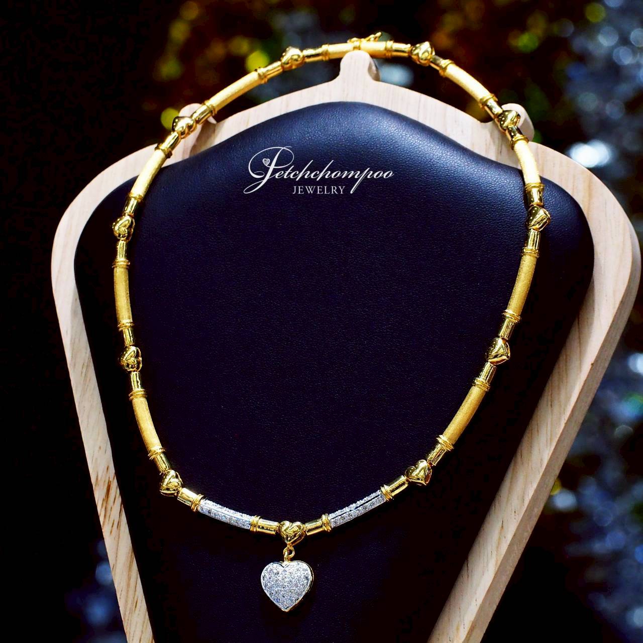 [30561] สร้อยคอเพชรรูปหัวใจ Heart Lumière™ 1.10 กะรัต  159,000 