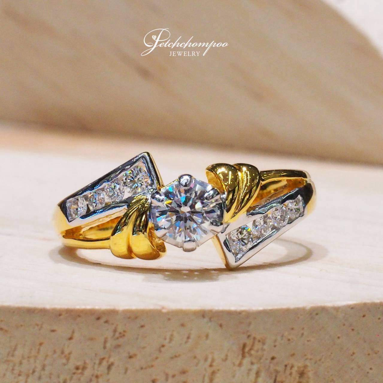 [28341] แหวนเพชร Golden Promise รวม 0.35 กะรัต ความรักที่แท้จริง  29,000 