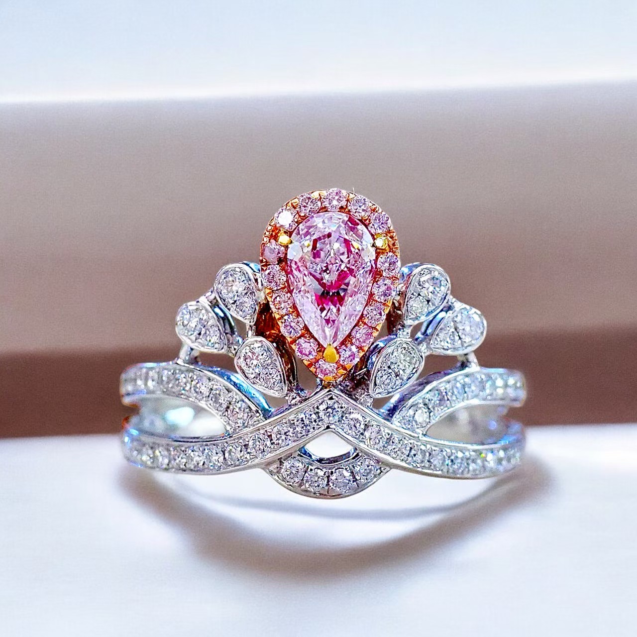 [27422] Pink Diamond ring 0.50 carat  HKD  239,000 