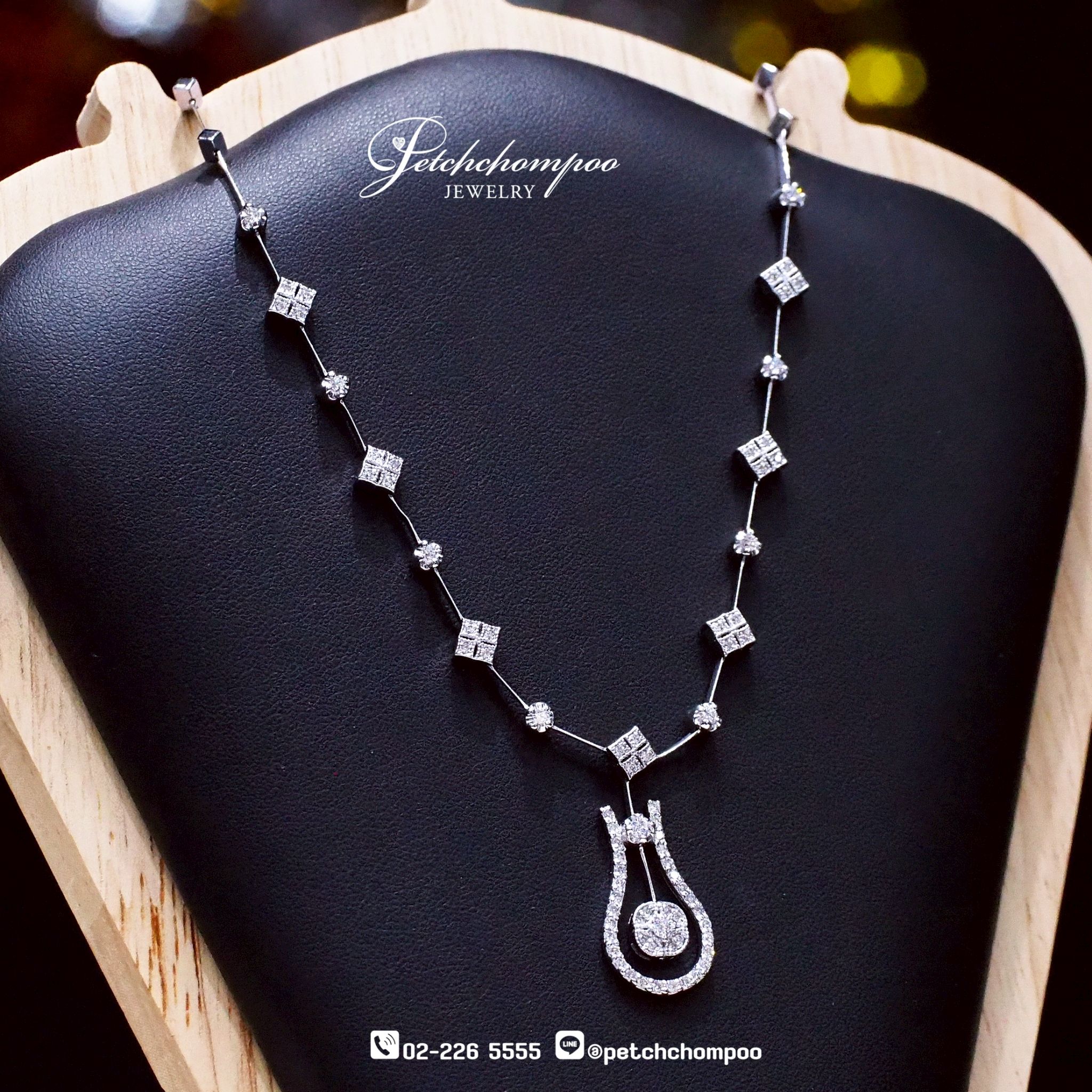 [024649] diamond Necklace  89,000 