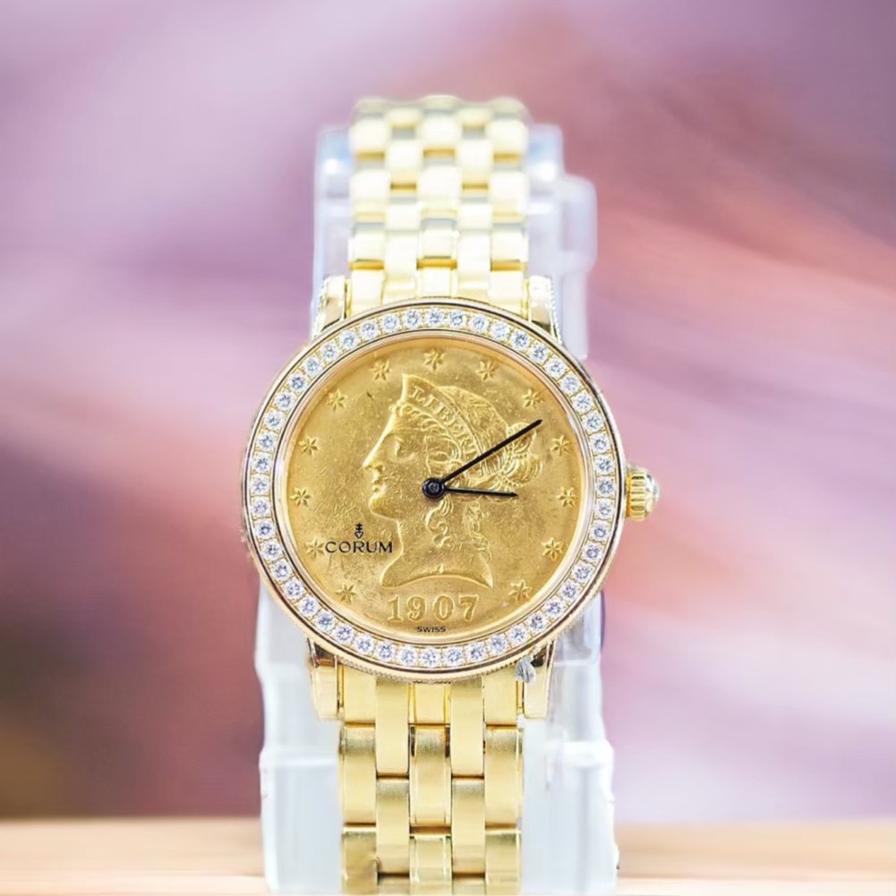 [27238] Corum Gold Coin Watch  515,000 