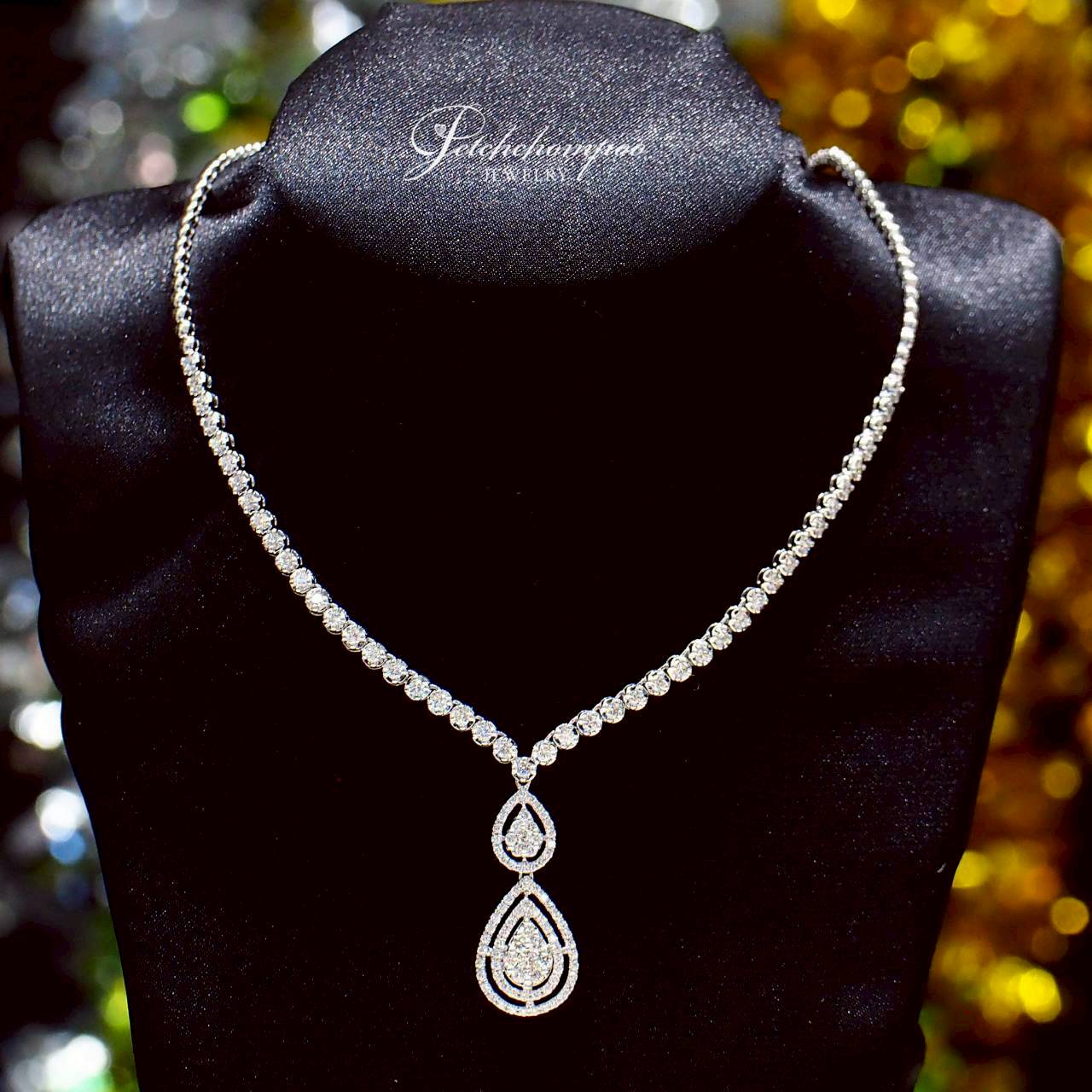 [30488] Product Name: Radiant Dewdrop Elegance™ Diamond Necklace  229,000 