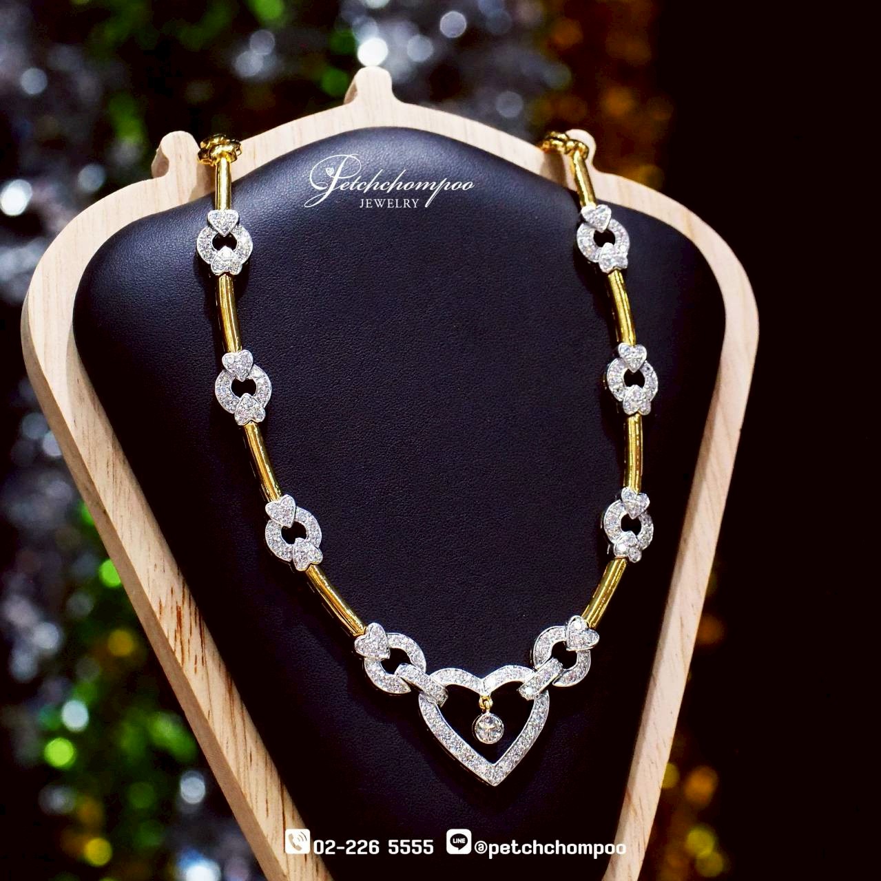 [30114] Heart Harmony™ สร้อยคอเพชรลายหัวใจ 6.75 กะรัต  269,000 