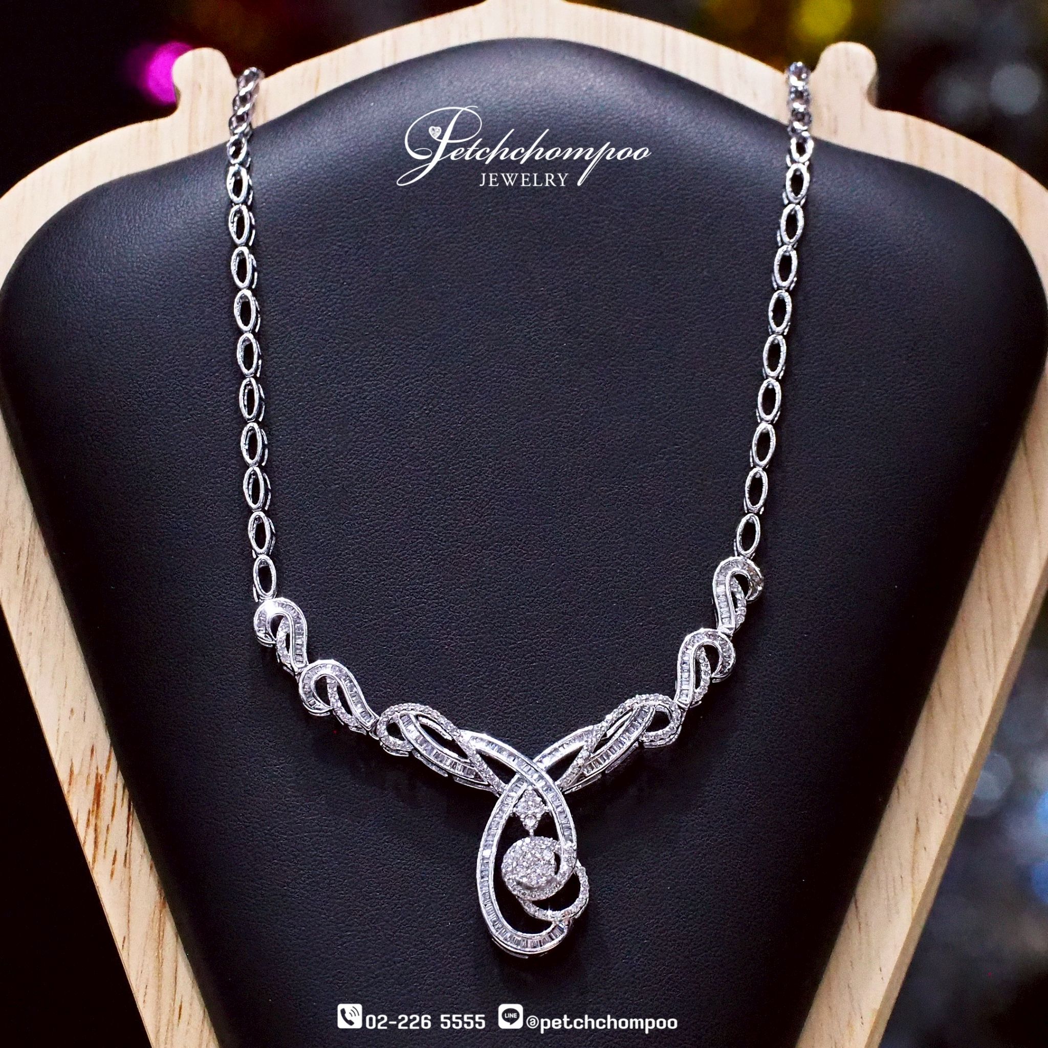 [29243] Diamond necklace  89,000 