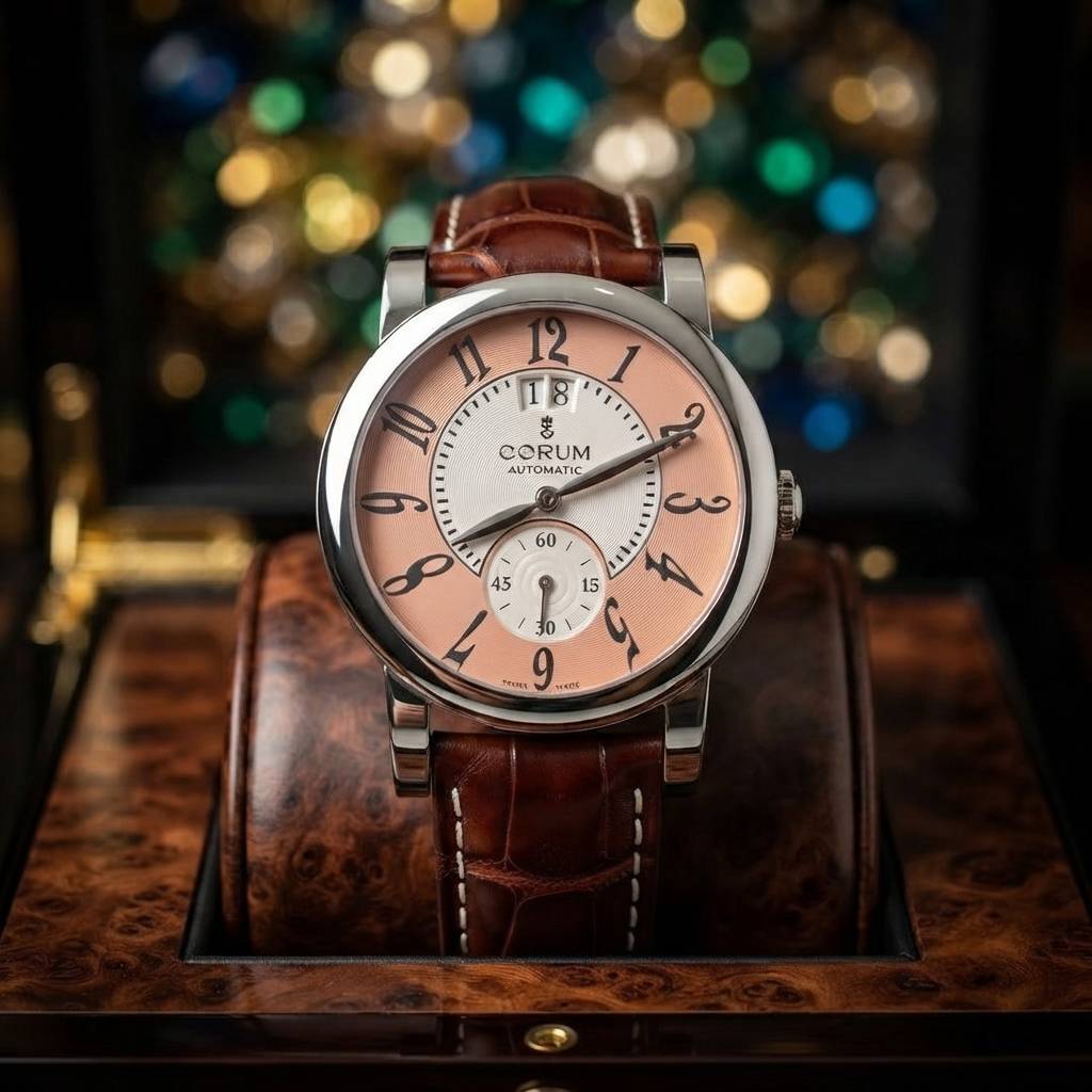 [26552] Corum Classical Grande Date 922.201.20 Stainless steel Automatic Man's watch Discount 55,000
