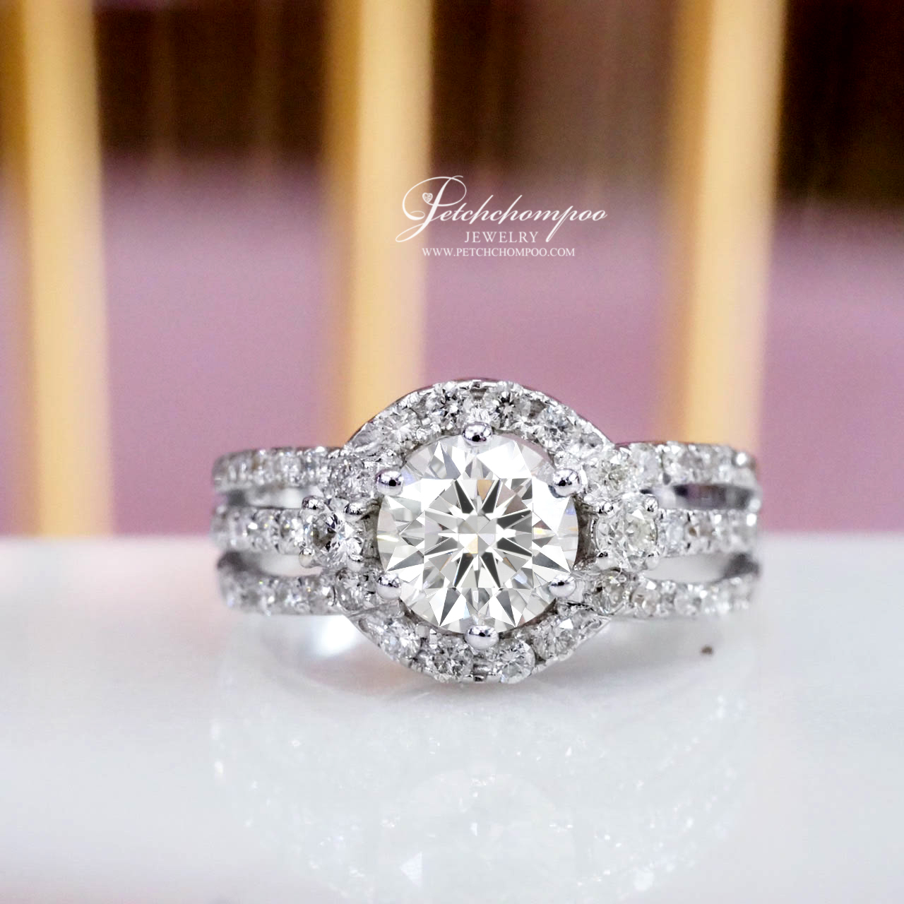 [010069] Diamond ring 1.19 carats K VVS2 3EX HKD Discount 159,000
