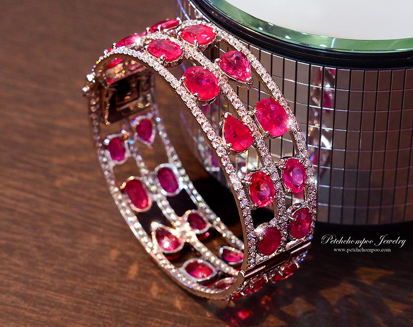 [020836] Pink Sapphire Bracelet  590,000 