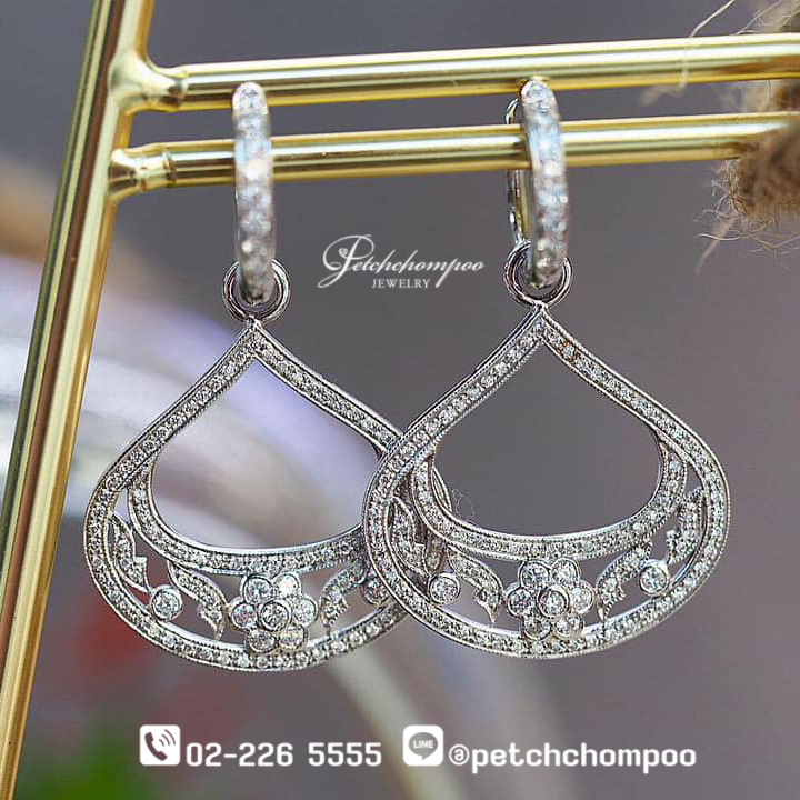 [022753] Diamond Earrings Discount 55,000