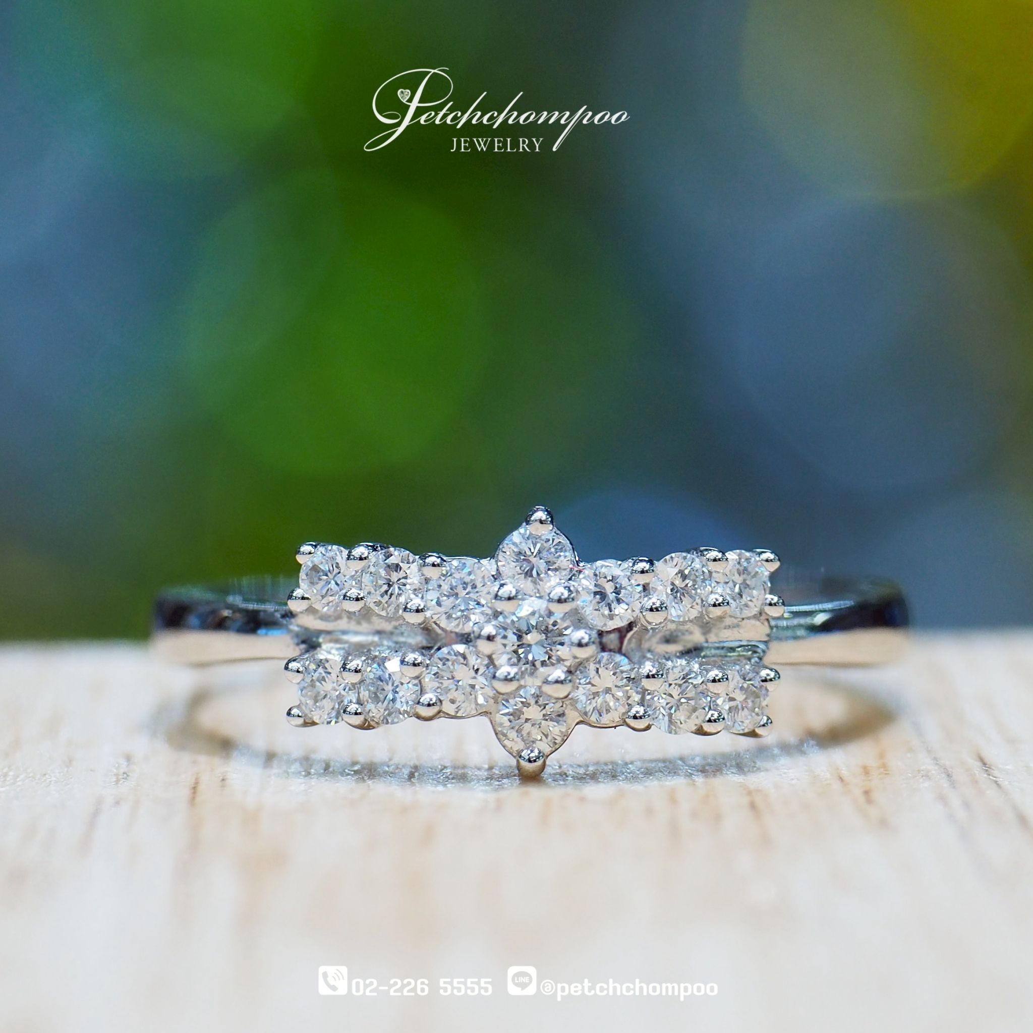 [27913] แหวนเพชร 0.34 กะรัต ลดราคาเหลือ 29,000