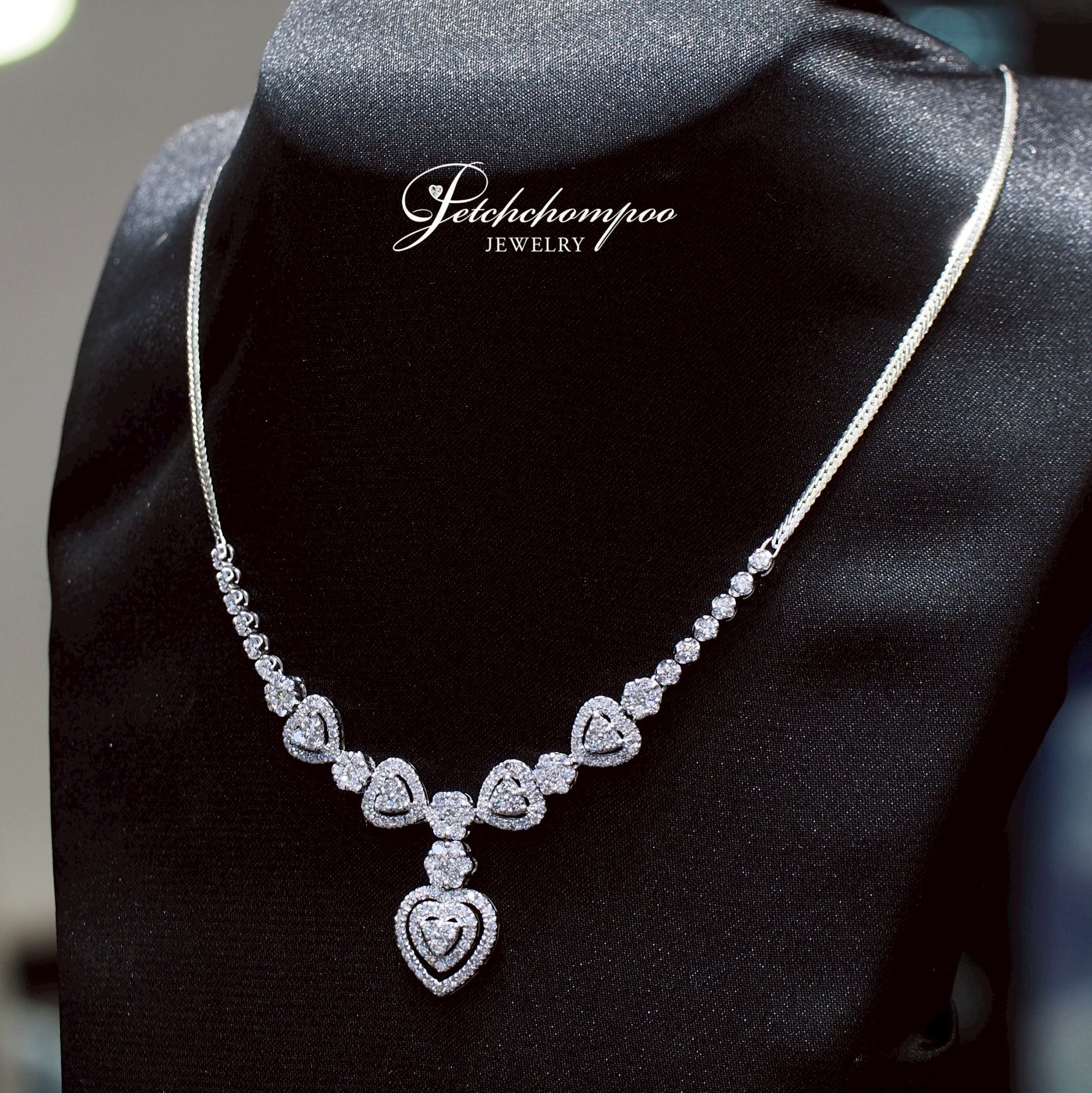 [29495] Mini Heartstrings™ สร้อยเพชรหัวใจหวาน 2.61 กะรัต  149,000 