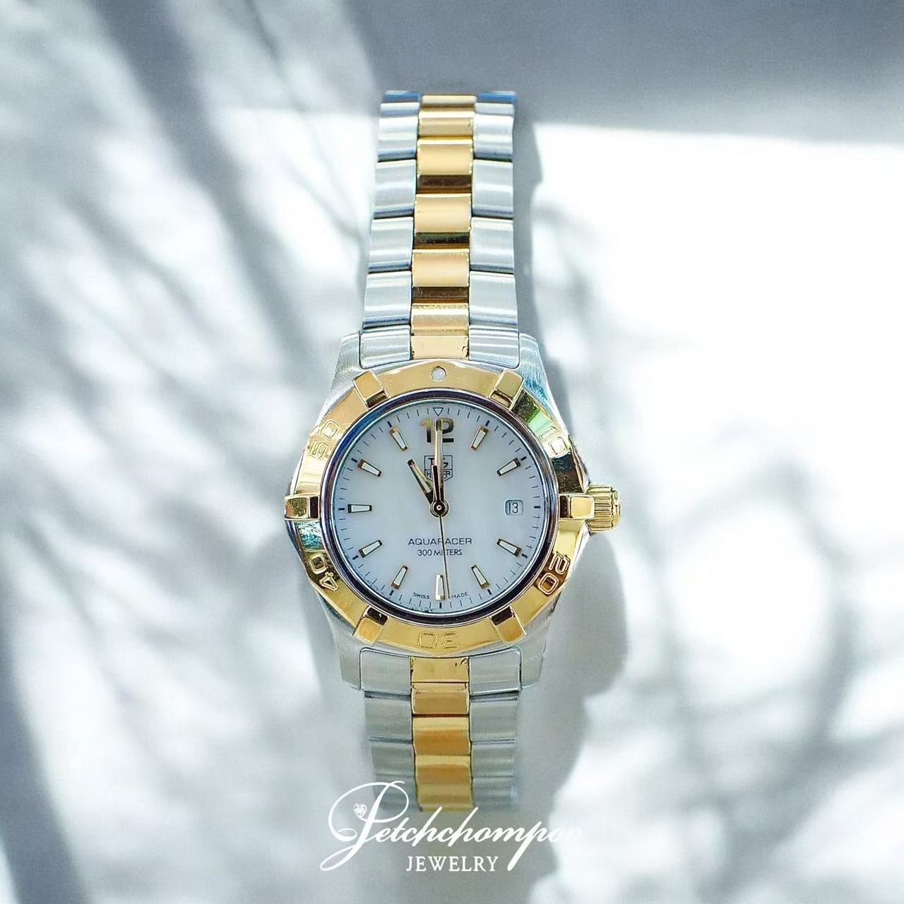 [29346] Tag Heuer Aquaracer Two-Tone Lady  39,000 