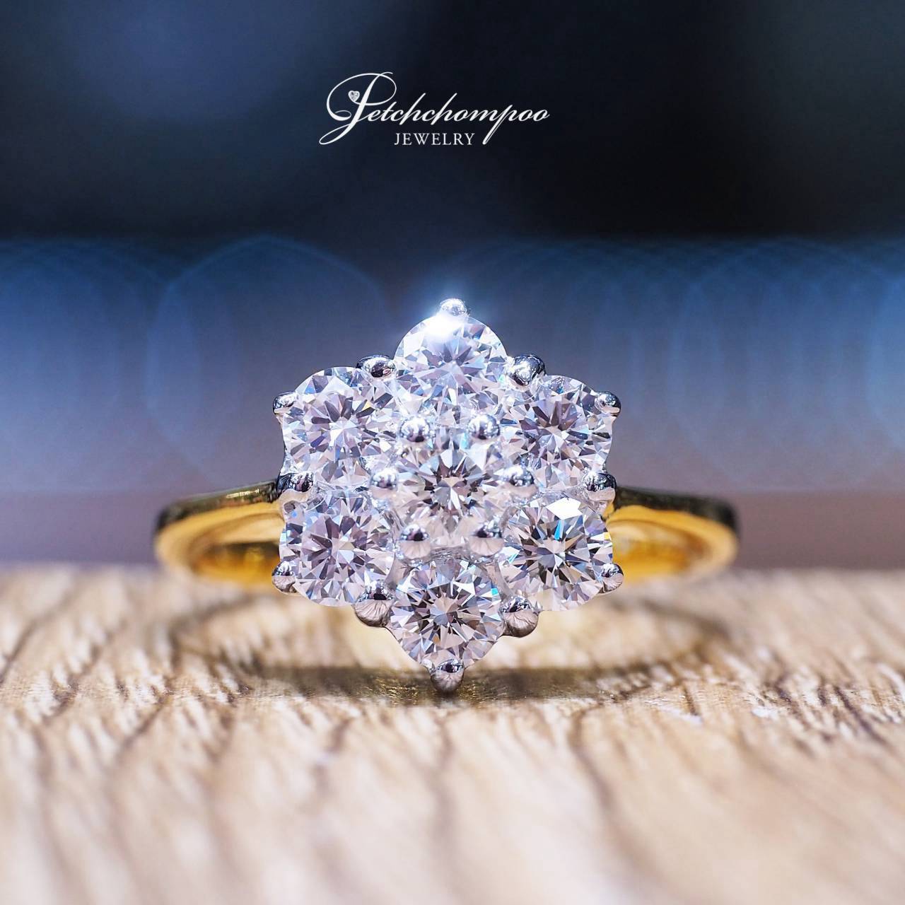 [017838] Seven Brilliance  Diamond  Ring  49,000 