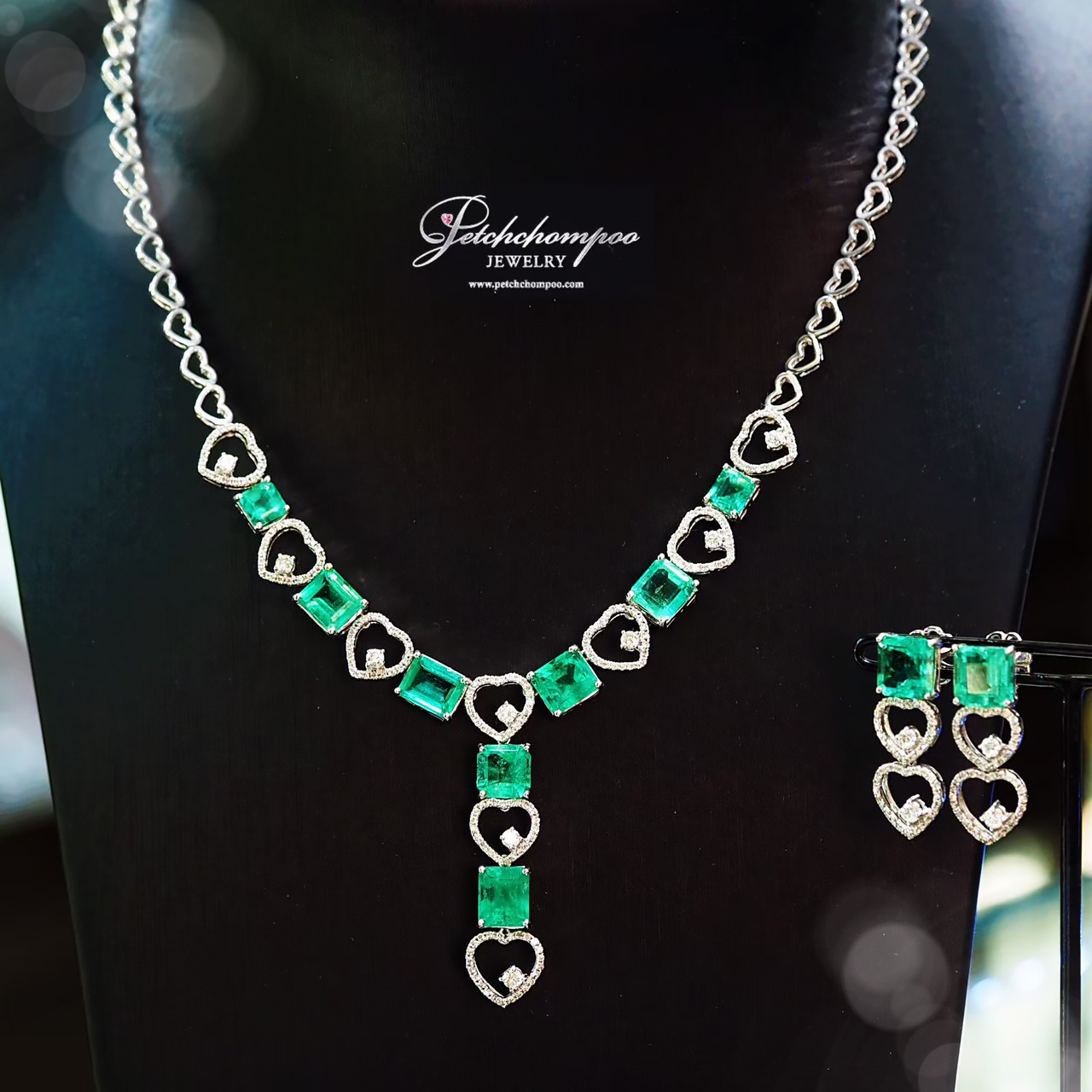 [024907] Columbia Emerald Necklace  259,000 