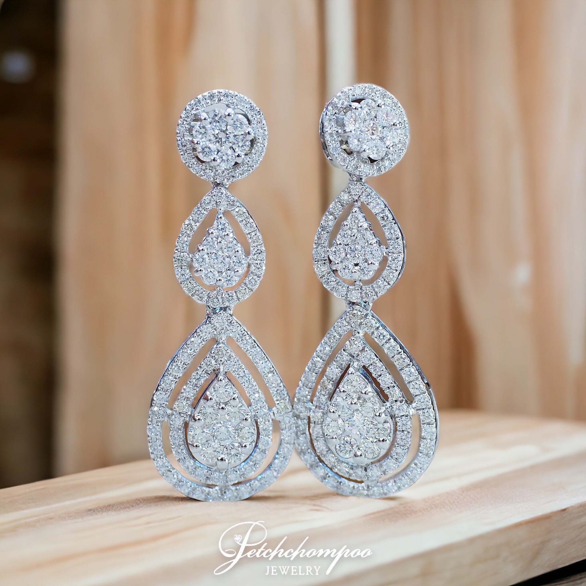 [29017] 2.45 carat 2in1 diamond earring  119,000 