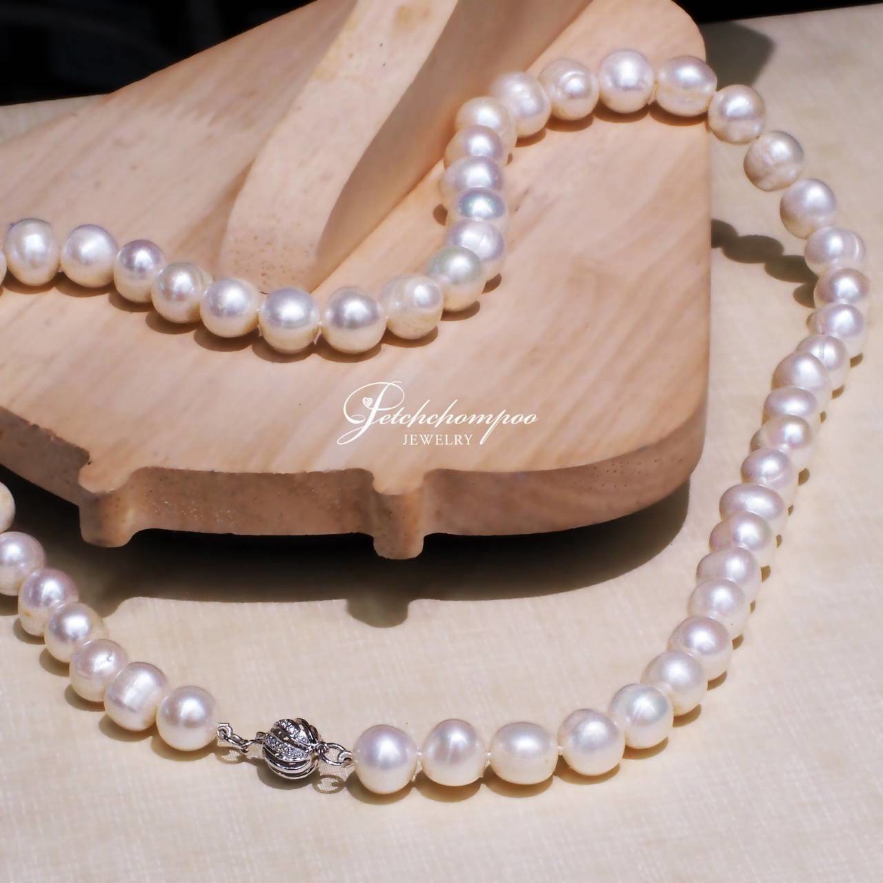 [31102] สร้อยคอไข่มุกแท้ Royal Grace 10-11mm  59,000 