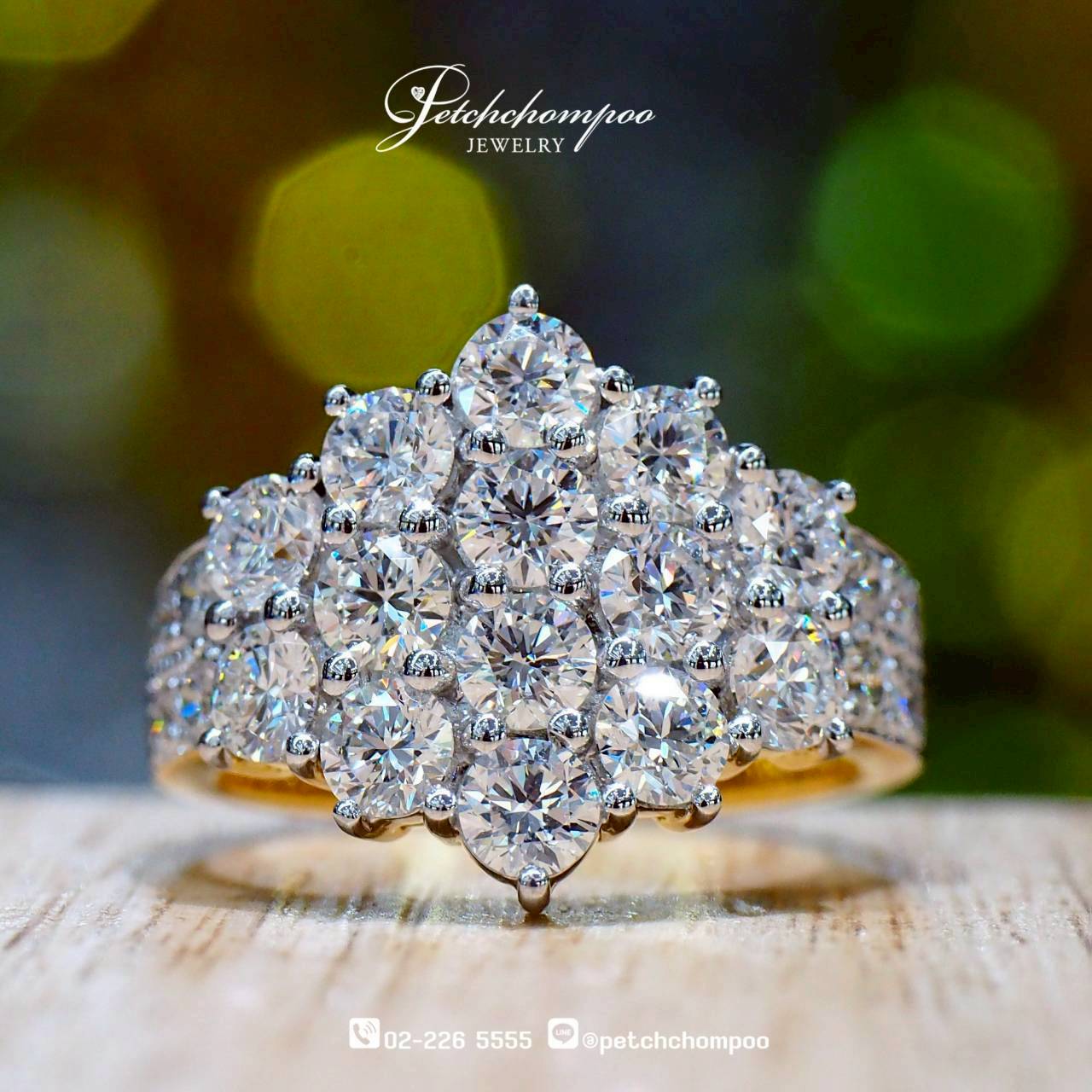 [30394] แหวนเพชรดีไซน์มงกุฎ Crown Radiance™ 2.50 กะรัต  79,000 