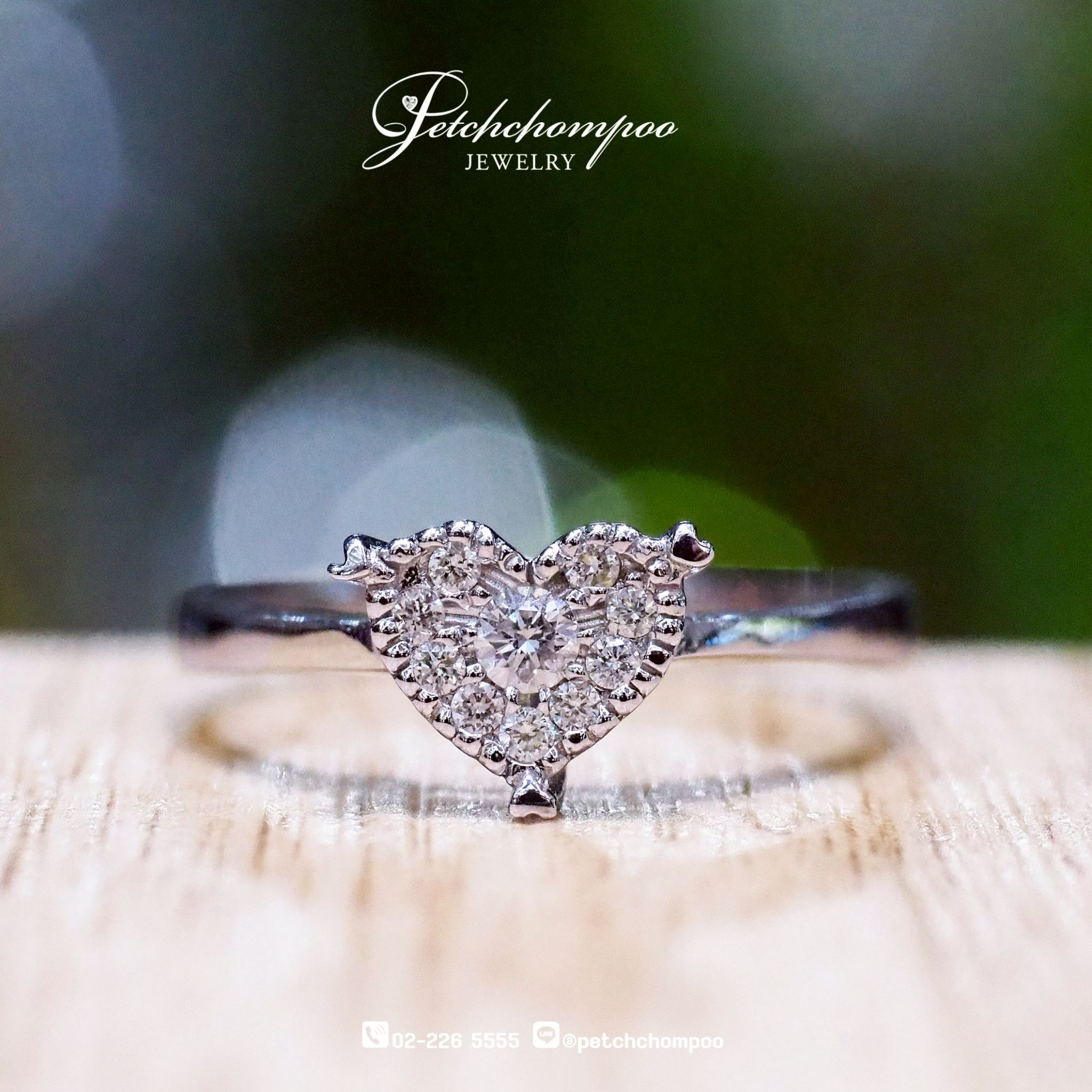 [26619] Heartbeam™ Diamond Heart Ring  16,900 