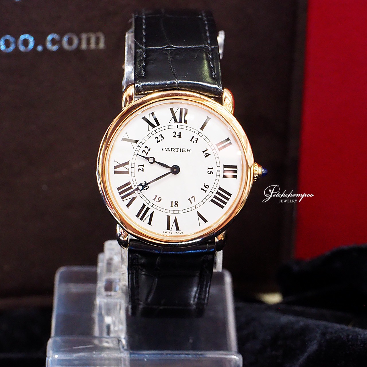[30957] Cartier Ronde Louis Rose Gold 34mm  325,000 