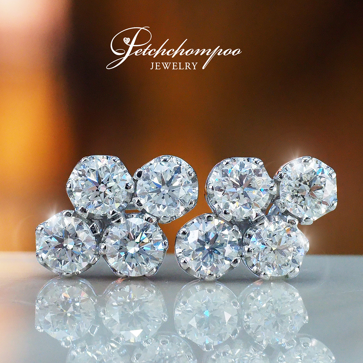 [27428] Diamond earrings.  159,000 