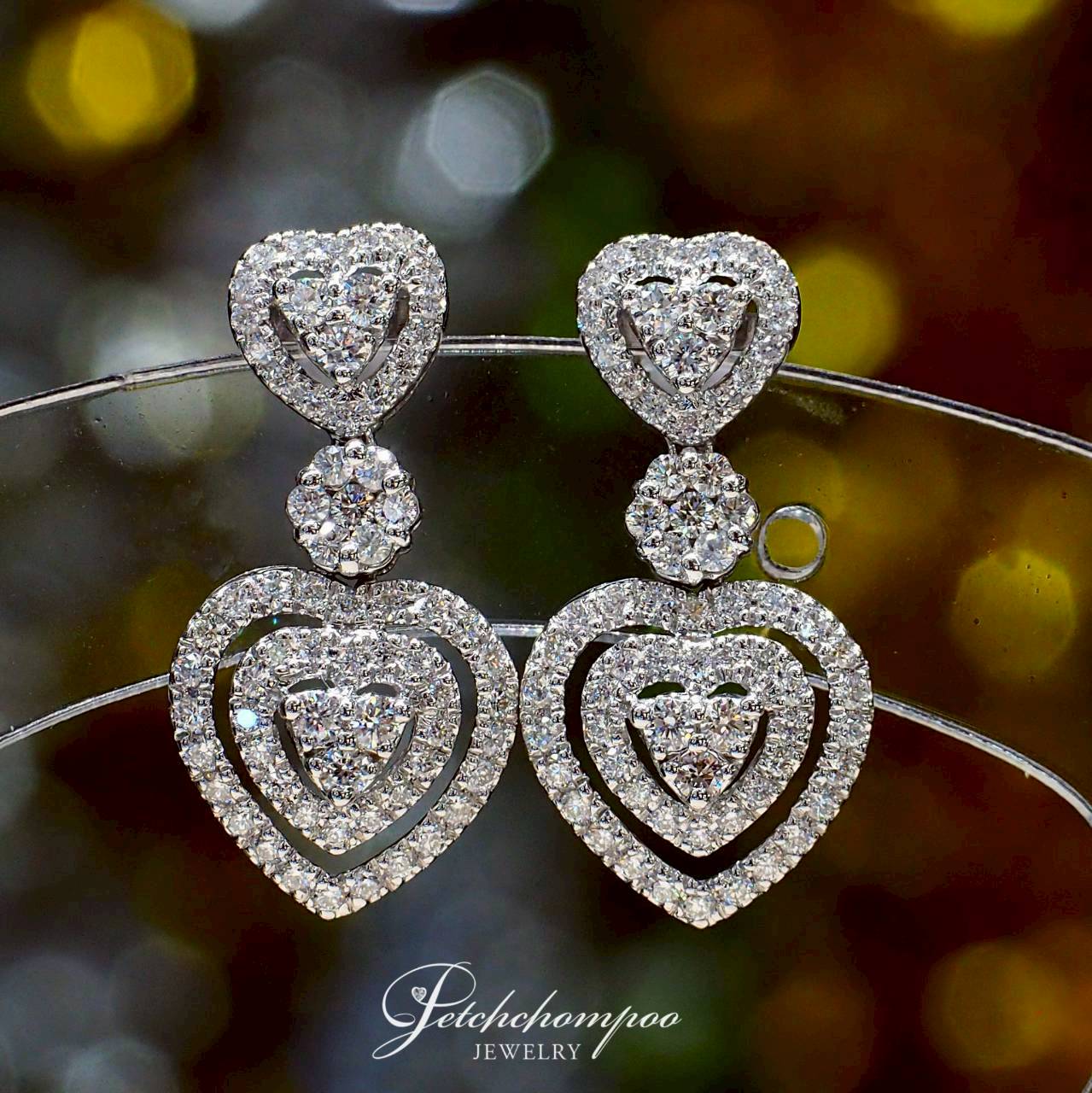 [30482] Radiant Heart Symphony™ Diamond Earrings  99,000 