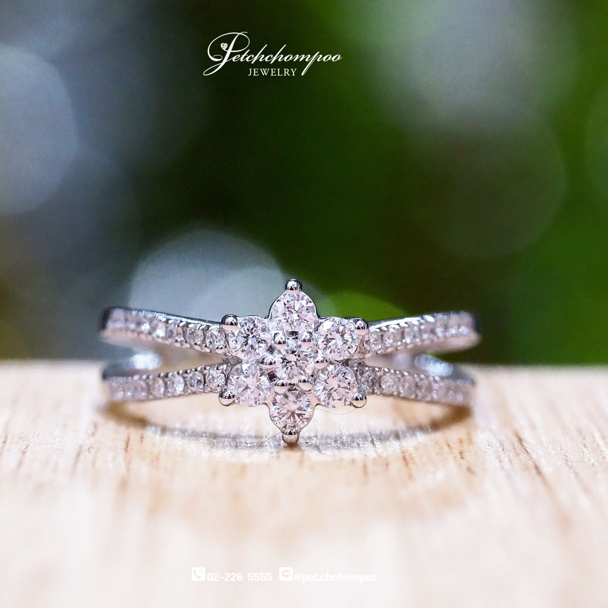 [27716] diamond ring 0.45 carat  29,000 