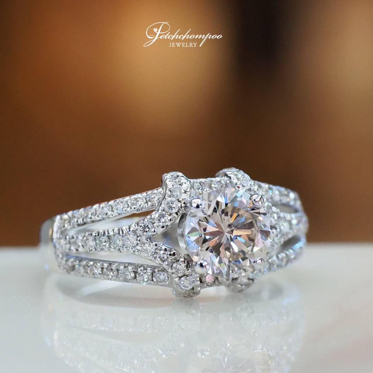 [29212] Celestial Crown™ 1.03 carat Ring – A Crown for the Queen of Your Heart Discount 69,000
